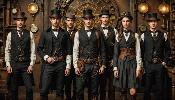 Explore handcrafted steampunk fashion with 10% off today!