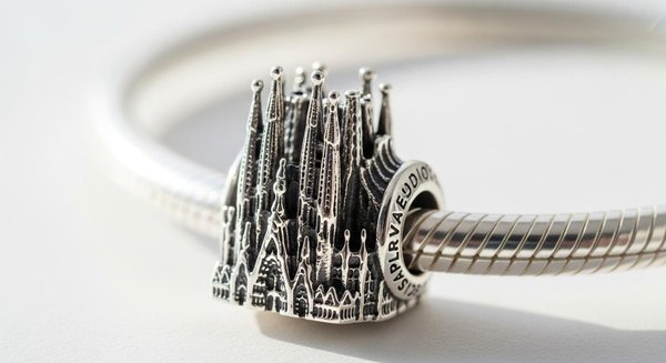 Elegant sagrada familia charms : parfaits pour votre bracelet pandora